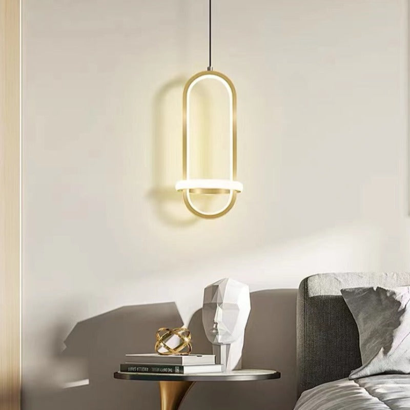 Nyla Moderne Design Minimalistische Hanglamp Voor Slaapkamer Metaal