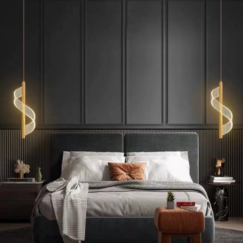 Sanna Vintage Design LED Hanglampen Goud Metaal Woonkamer/Eetkamer