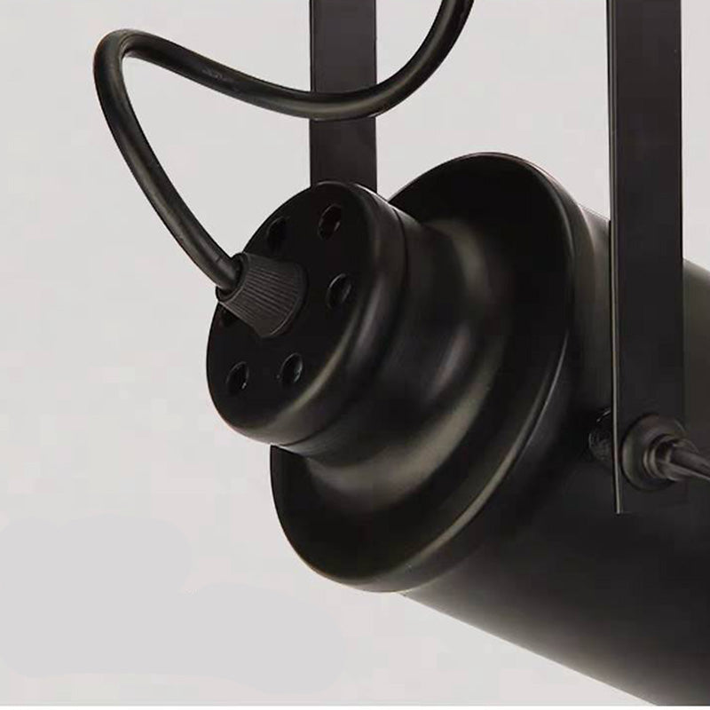Alessio Industriele LED Plafondlamp Zwart Woon/Slaapkamer Metaal
