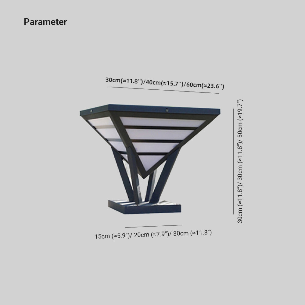 Riley Moderne Kleine Design LED Buitenlamp Metaal Zwart Buiten