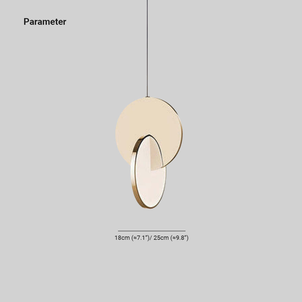 Welsh Ronde LED Hanglampen Goud Zilver Metaal Eetkamer Woonkamer