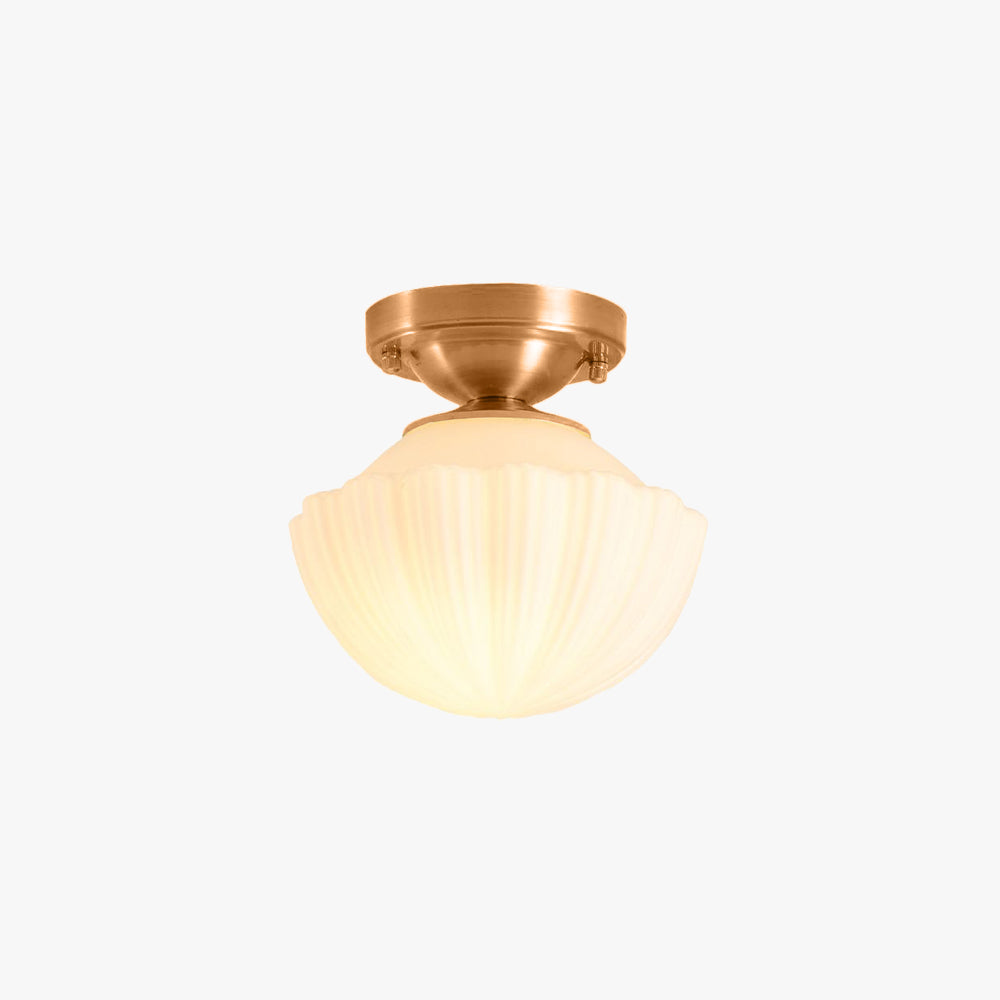 Sanna Retro Design LED Plafondlamp Metaal Glas Woonkamer Keuken