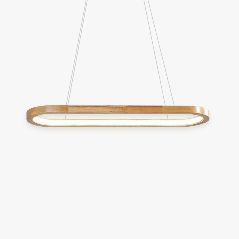 Ozawa Moderne LED Hanglampen Metaal Hout Woonkamer Eetkamer