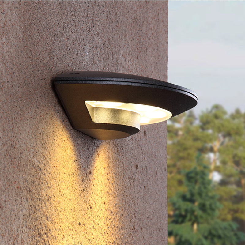 Orr Buiten Waterbestendig Flying Saucer Wandlampen Tuin