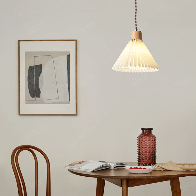 Ozawa Vintage LED Hanglampen Hout Metaal Slaapkamer Eetkamer