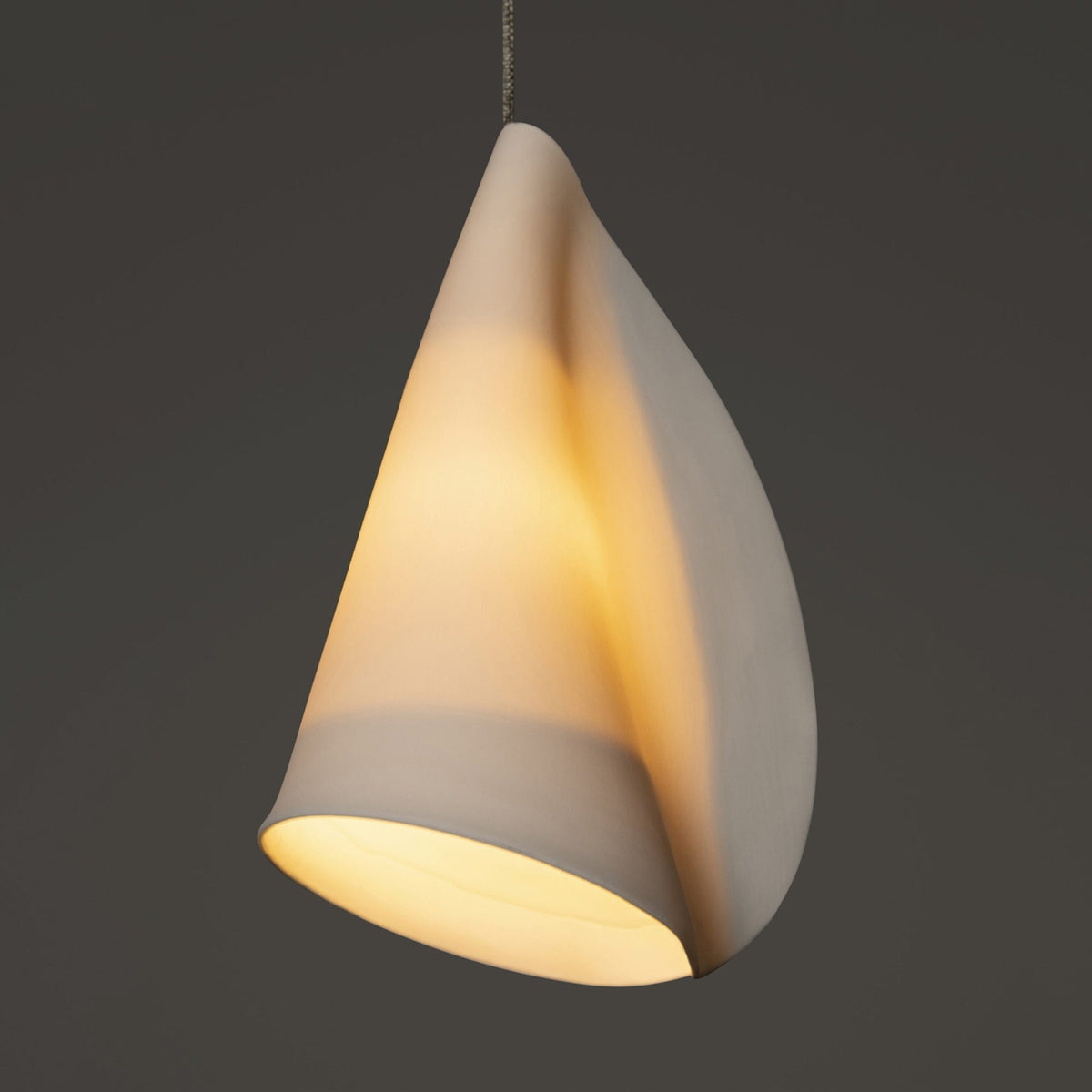 Olshaion Geometrische hanglamp van keramiek
