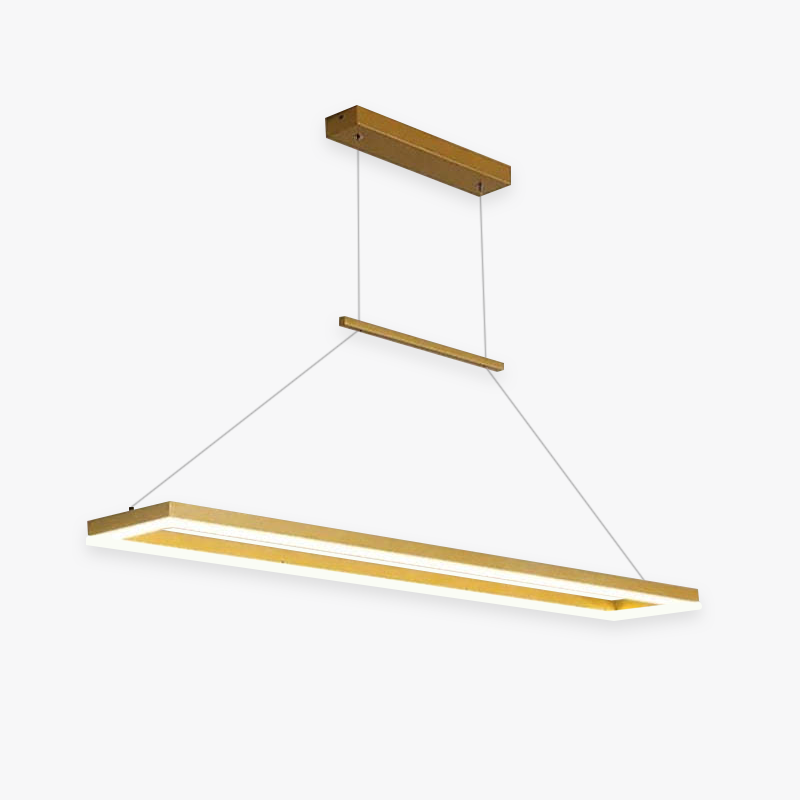 Edge Industriele LED Hanglampen Metaal Wit Gouden Woonkamer Eetkamer