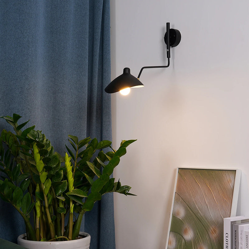 Schmitt Moderne Design LED Wandlampen Zwart Metaal Woonkamer Slaapkamer
