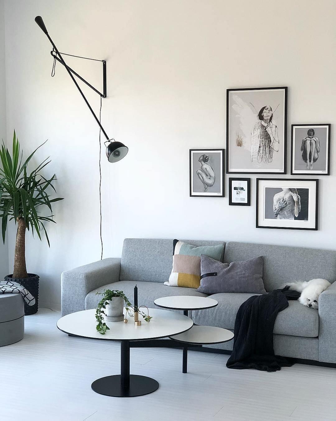 Cid moderne minimalistische wandlamp met lange arm