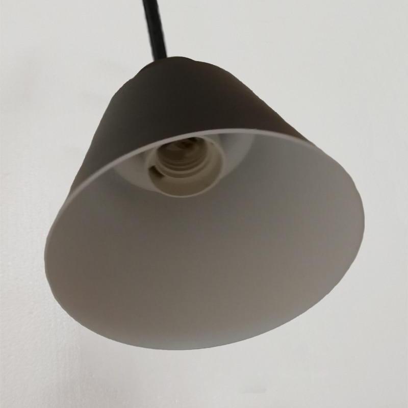 Nazifa Moderne Design LED Hanglamp Zwart Wit Metaal Slaapkamer Eetkamer
