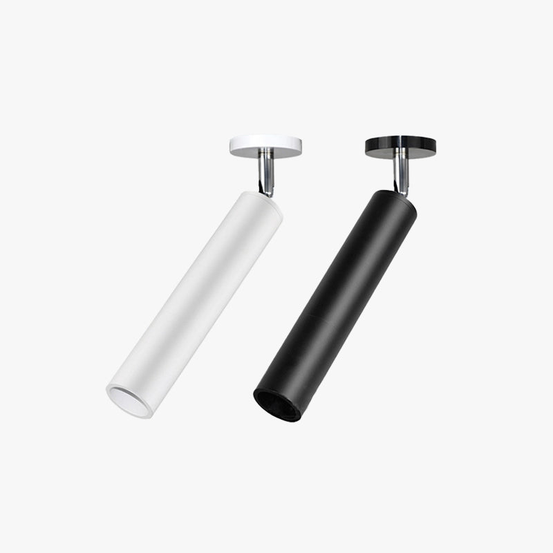 Freja Moderne LED Plafondlampen Tube Zwart Wit Metaal Slaapkamer