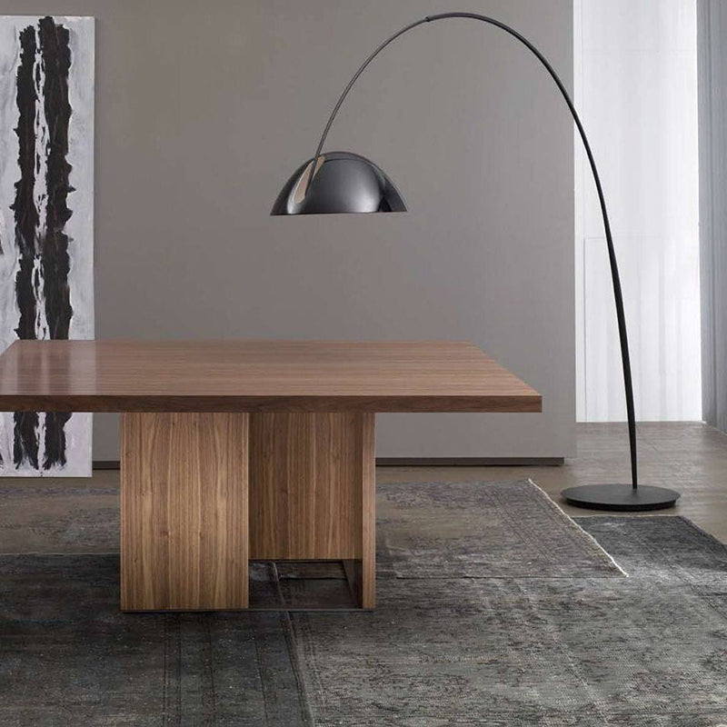 Avi Ronde Moderne LED Vloerlampen Zwart Metaal Eetkamer Slaapkamer