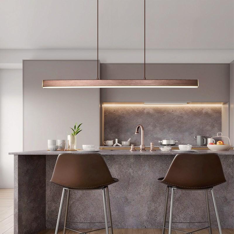 Edge Industriele LED Hanglamp Zwart Woonkamer Eettafel Metaal Acryl