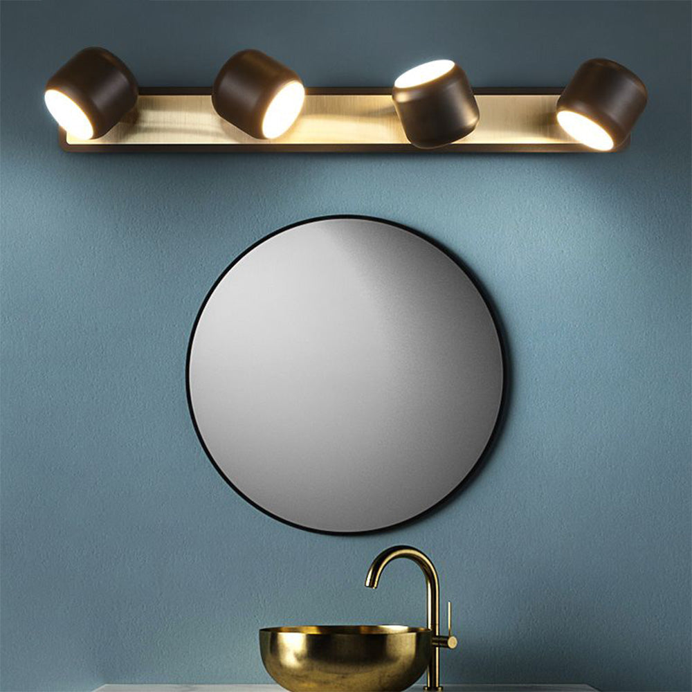 Cooley Ronde LED Wandlamp Zwart Wit Metaal Woonkamer Slaapkamer