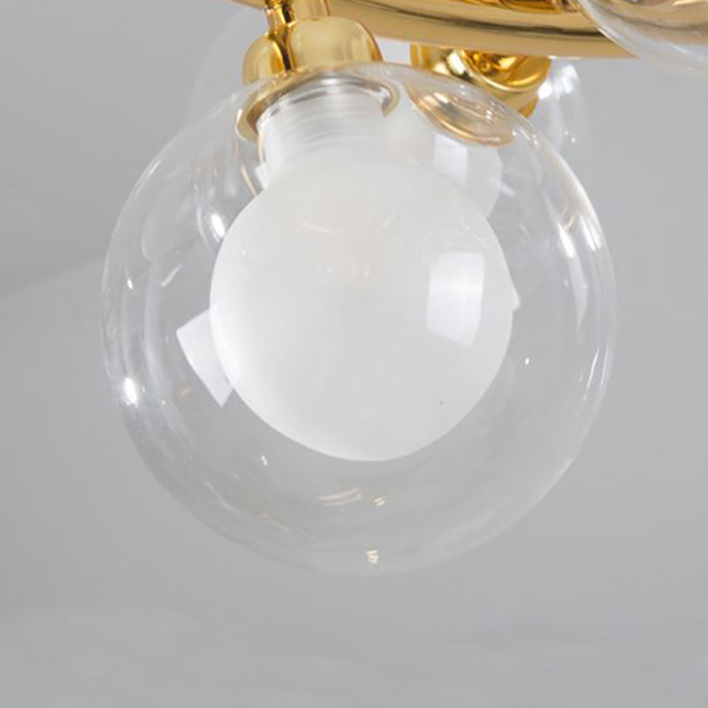 Valentina Moderne Gouden Bellen Hanglamp Metaal/Glas Woonkamer/Slaapkamer