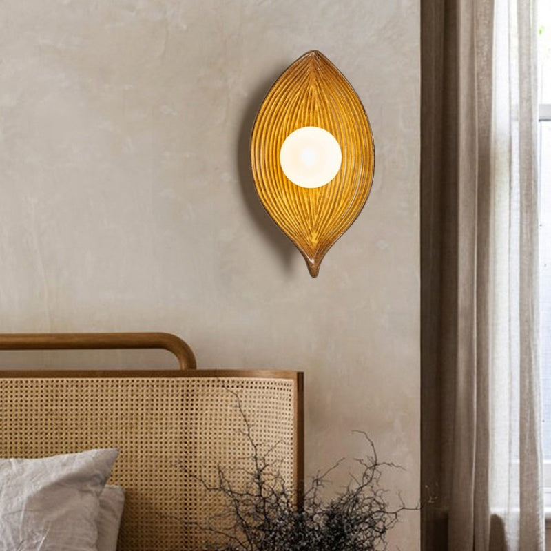 Elif Moderne LED Wandlampen Zwart/Wit/Hout Acryl Woonkamer