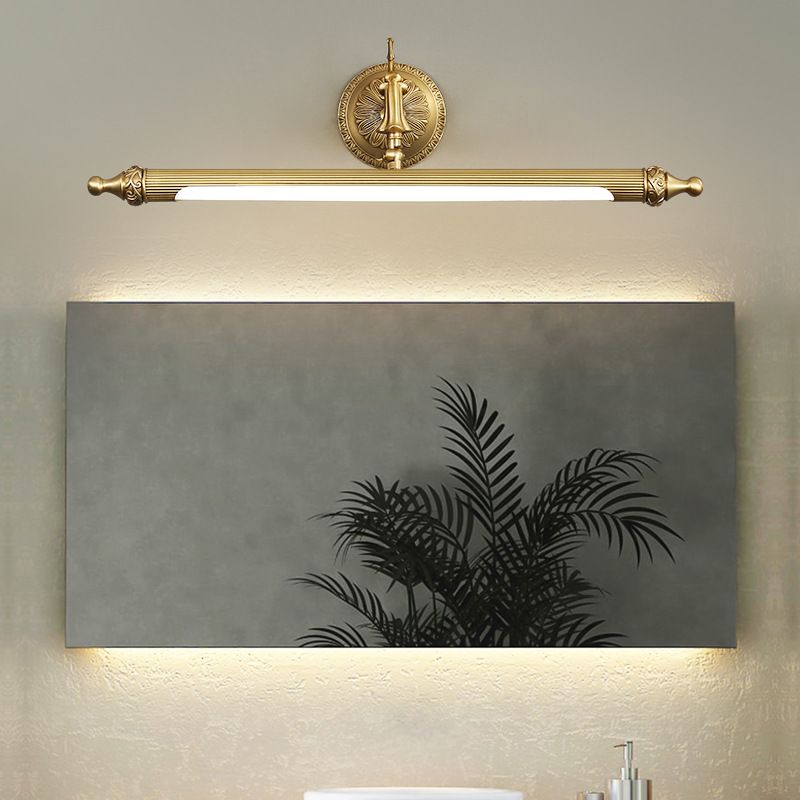Félicie Vintage Lineaire Badkamer Wandlamp Koper Acryl Woonkamer Eetkamer