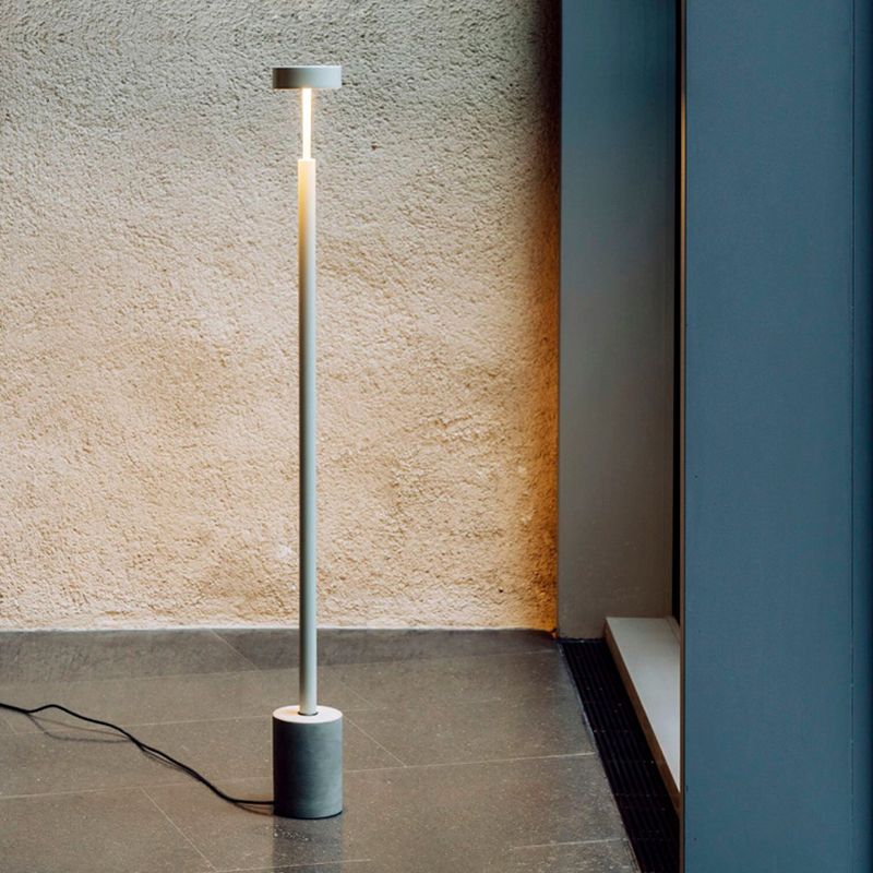 Edge Moderne Minimalistisch Eenvoudig Vloerlampen Zwart/Wit/Grijs Metaal/Acryl