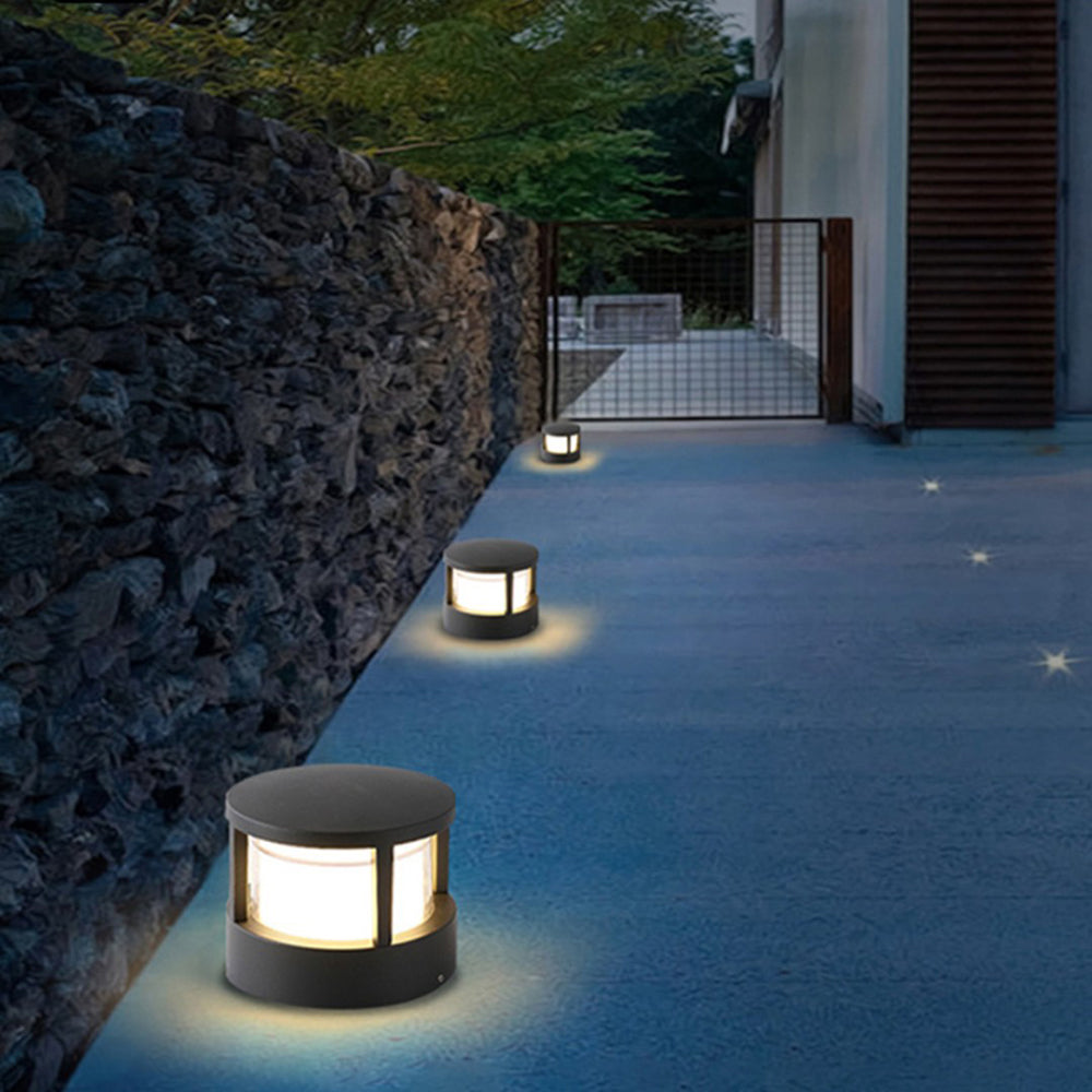 Pena Moderne Design LED Wandlamp Metaal Zwart  Tuin/Binnenplaats