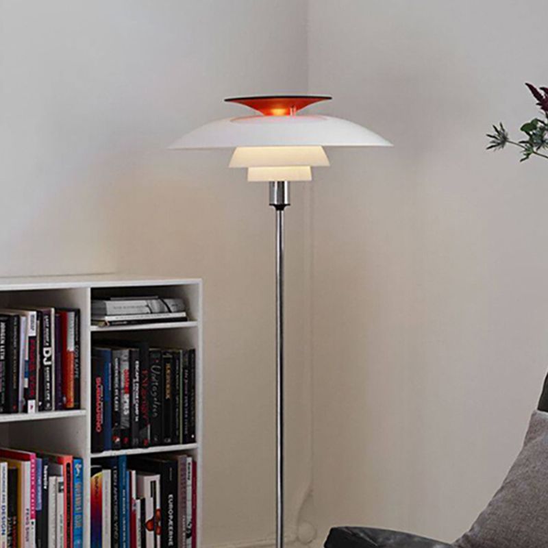 Salgado Moderne Design LED Vliegende Schotel Metaal Acryl Vloerlamp Eetkamer/Woonkamer
