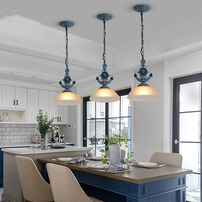 Silva LED Hanglampen Bruin Glas Bar/Eetkamer/Woonkamer