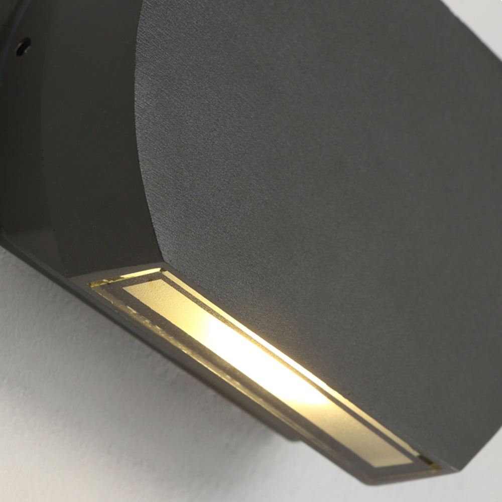 Orr Moderne Design LED Buitenlamp Metaal Zwart Grijs Buiten
