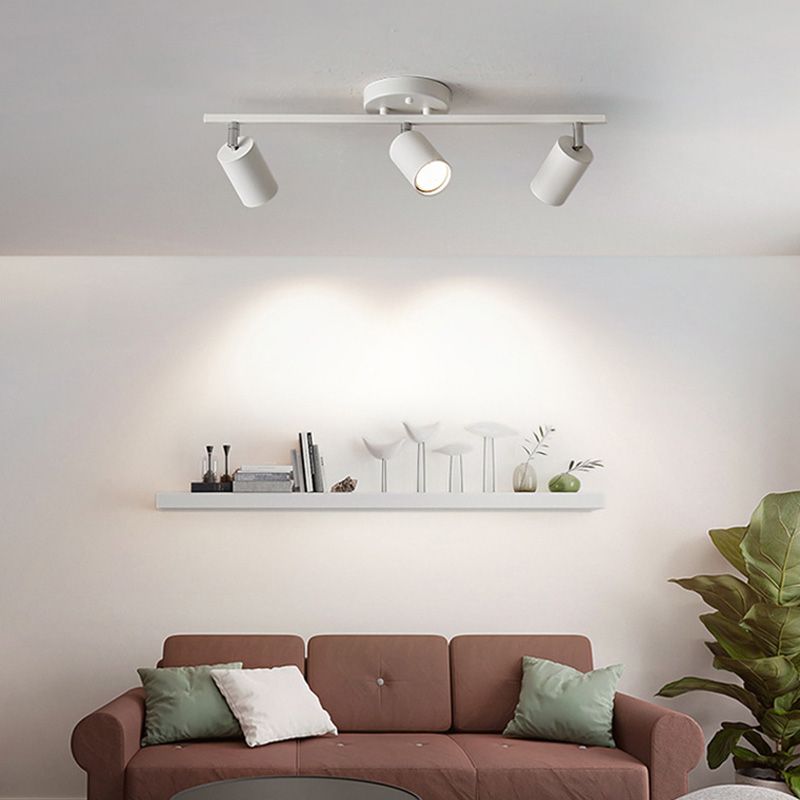 Freja Modern Design LED Spotlight Zwart/Wit Metaal Woonkamer
