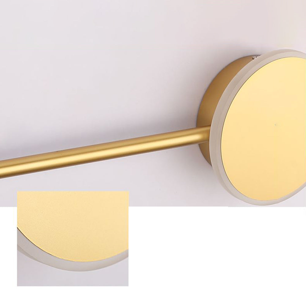 Edge Moderne Ronde Lineaire LED Wandlamp Wit/Zwart/Goud Woon/Slaapkamer Metaal&PC