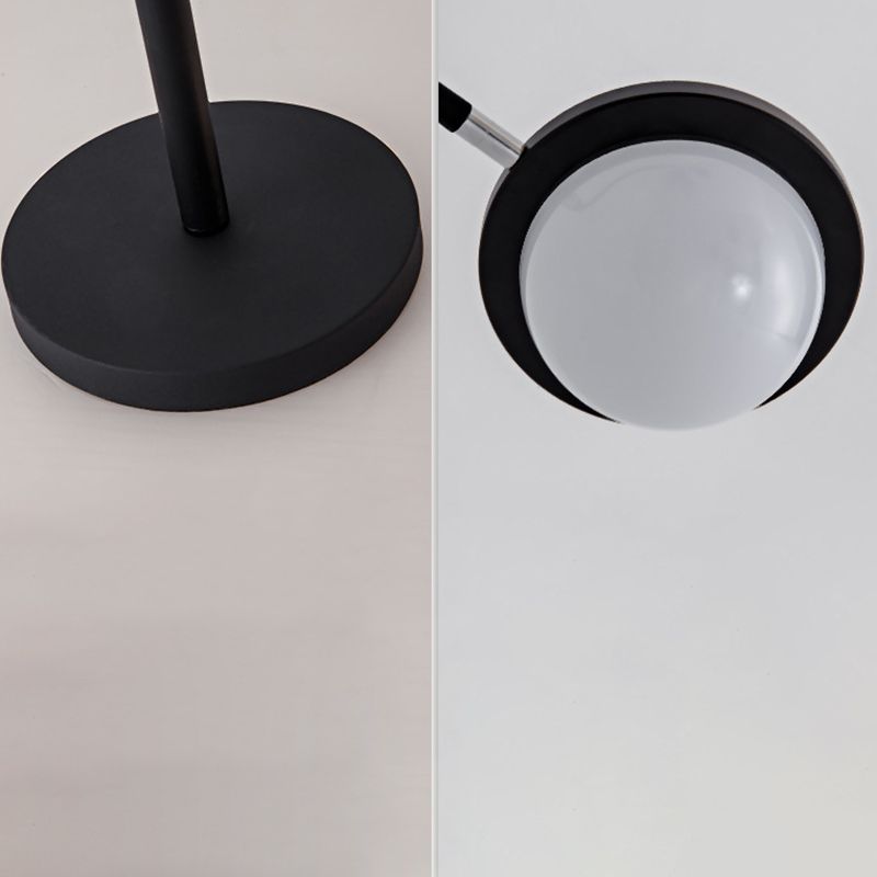 Eryn Moderne Design LED Globe Vloerlamp Acryl Zwart Metaal/Kunststof Slaapkamer/Woonkamer