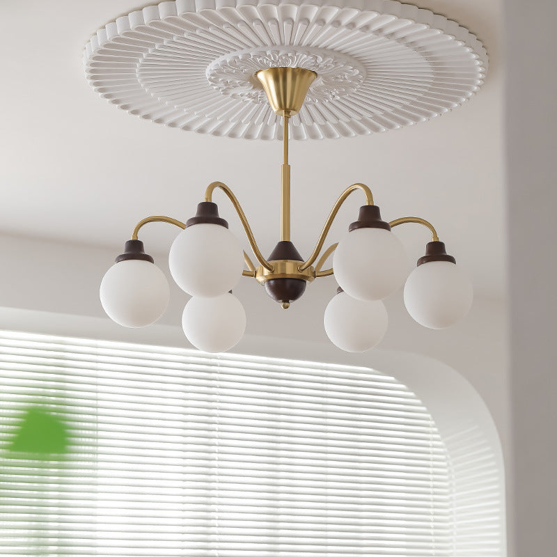 Valentina Franse LED Kroonluchters Chroom Goud Woonkamer/Slaapkamer