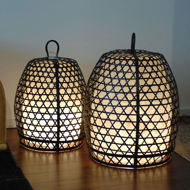 Alessio Retro Kooivormige Modern Vloerlamp Metalen Acryl Woonkamer