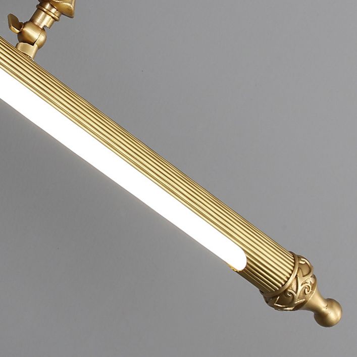 Félicie Vintage Lineaire Badkamer Wandlamp Koper Acryl Woonkamer Eetkamer