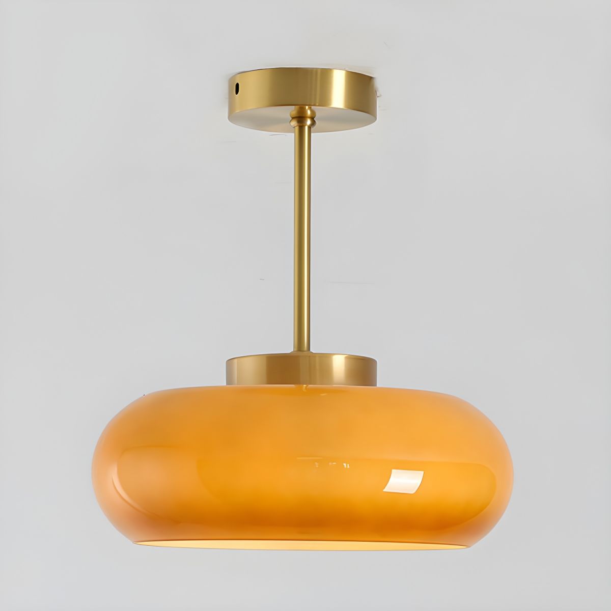Sanna Moderne Design LED Plafondlamp Glass Woonkamer Keuken