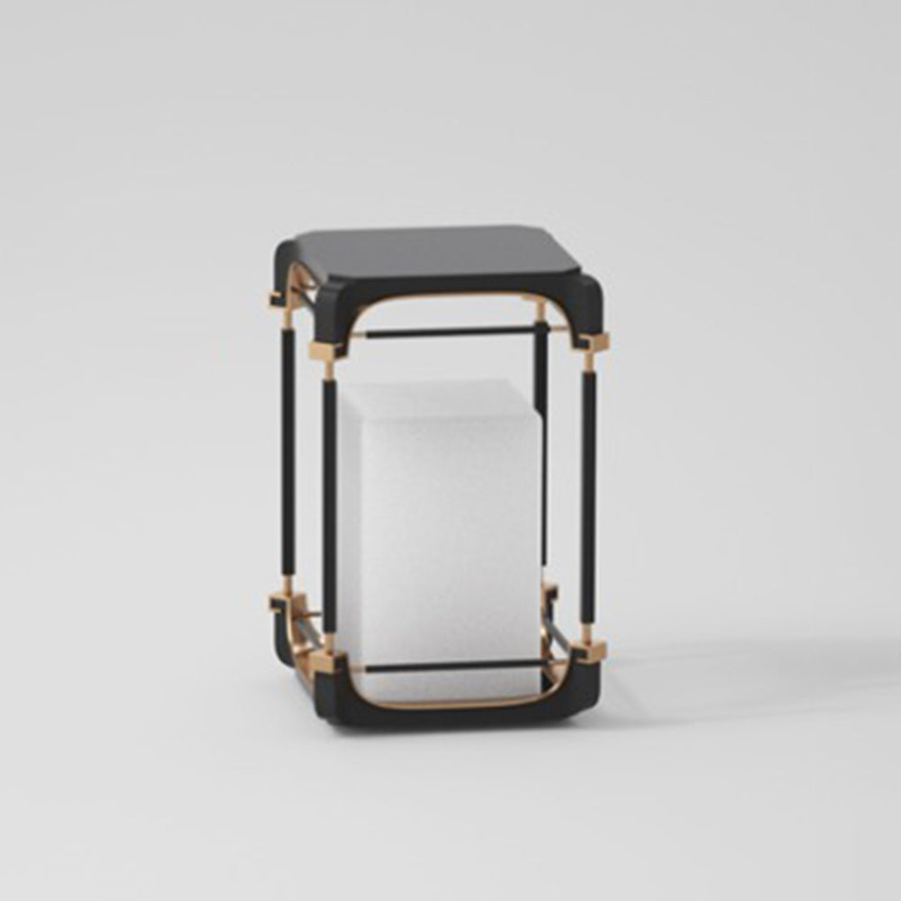 Orr Vintage LED Vloerlamp Zwart Metaal Woonkamer Buiten Tuin