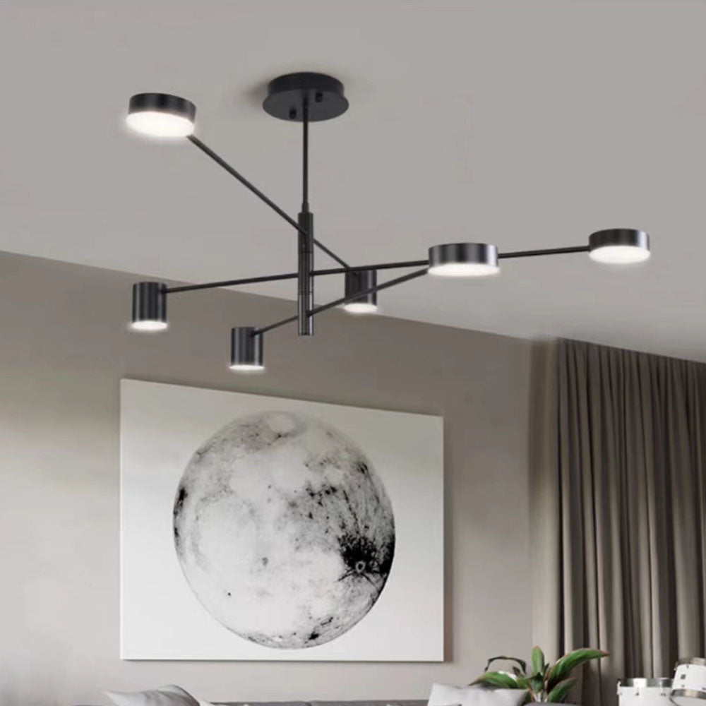Weiss Moderne LED Hanglamp Metaal Zwart/Goud Slaapkamer/Woonkamer/Eetkamer