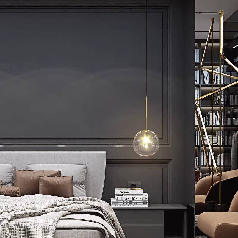 Valentina Moderne Design LED Hanglamp Glas Slaapkamer Woonkamer