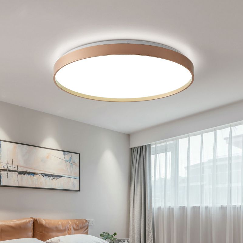 Quinn Statig Plafondlamp LED Wit/Koffie/Grijs Metaal/Acryl Woonkamer