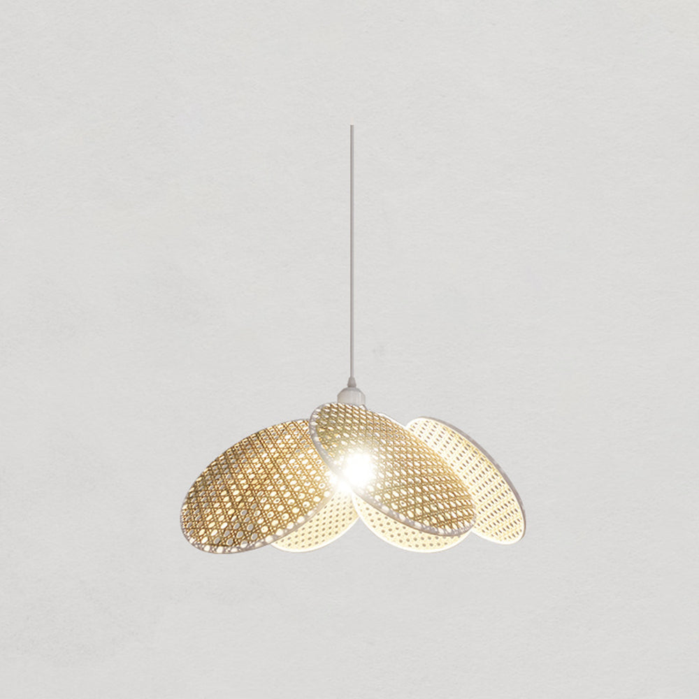 Ritta Retro LED Hanglamp Wit Zwart Metaal Slaapkamer Eetkamer