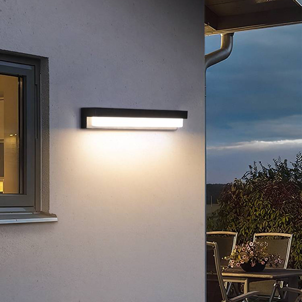 Orr Moderne Design LED Rechthoekig Buitenlamp Acryl Buiten