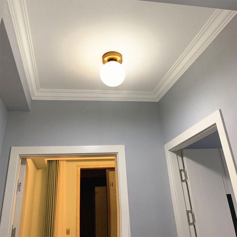 Valentina Moderne Design LED Plafondlamp Zwart/Goud Glas Woonkamer
