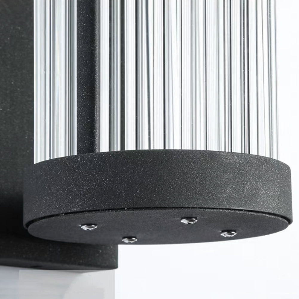 Orr Moderne Design LED Buitenlamp Metaal Glas Zwart Buiten