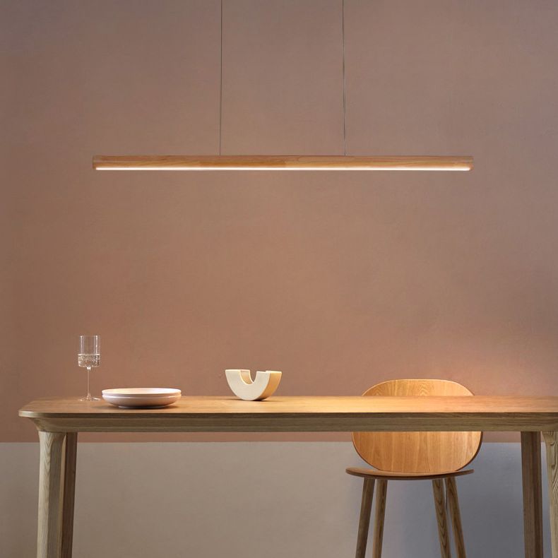 Ozawa Moderne Design LED Hanglamp Hout Woonkamer Slaapkamer
