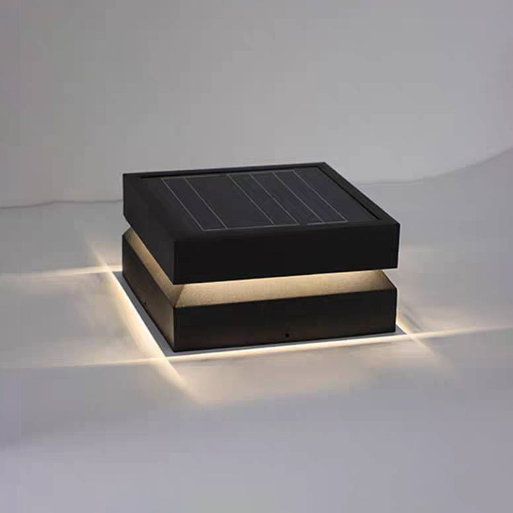 Riley Moderne Design LED Vierkant Buitenlamp Metaal Zwart Buiten