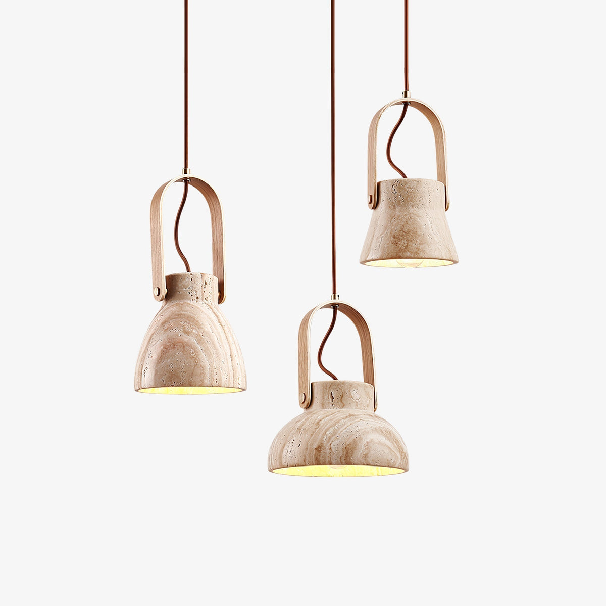 Frix travertin hanglamp