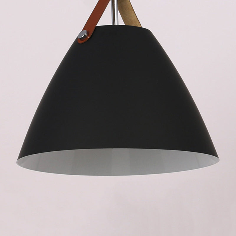 Carins Moderne Design LED Hanglamp Metaal Gary/Swart/Wit Woonkamer/Eetkamer