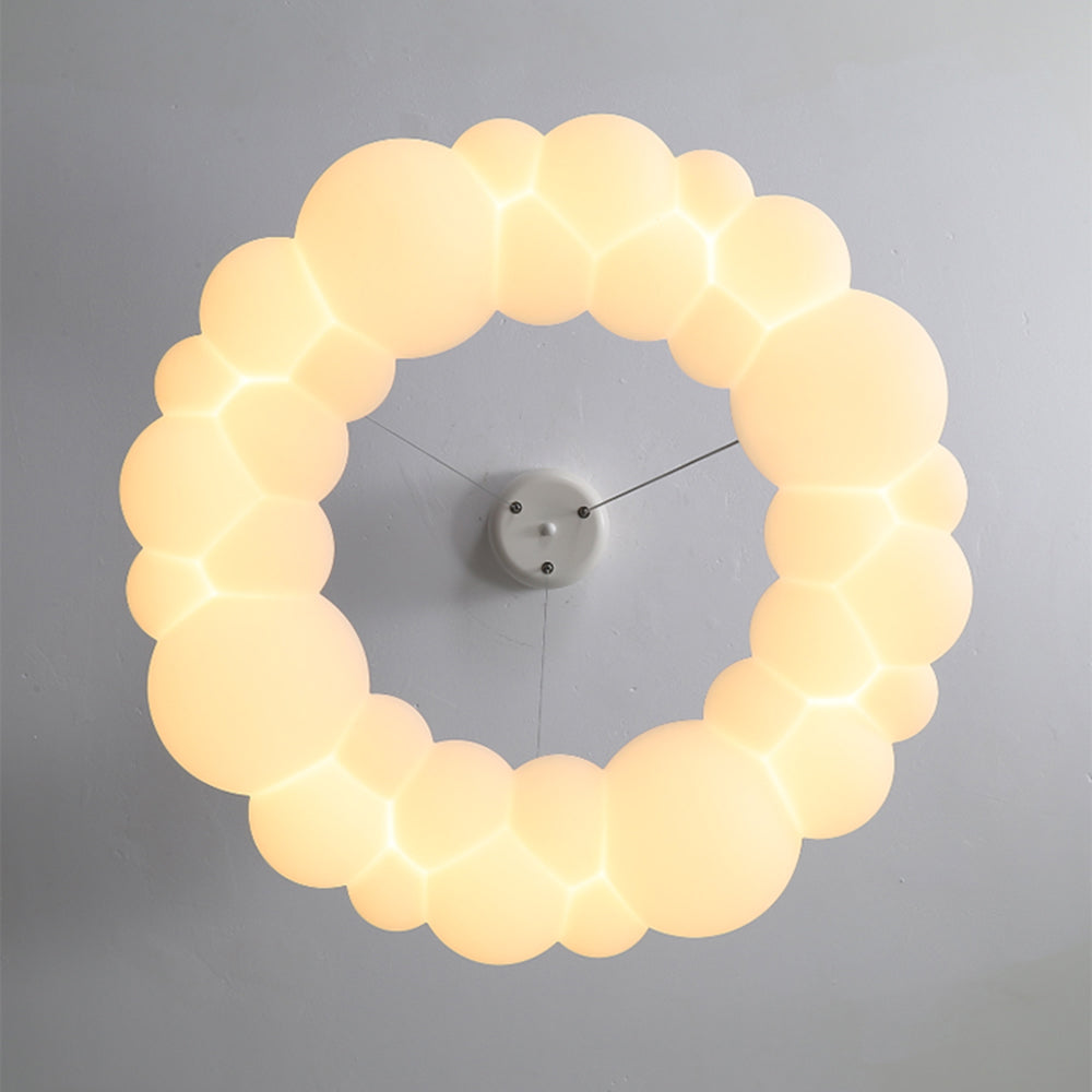 Quinn Design Ronde LED Plafondlamp/Hanglamp Metaal/Acryl Wit Slaap/Woon/Eetkamer