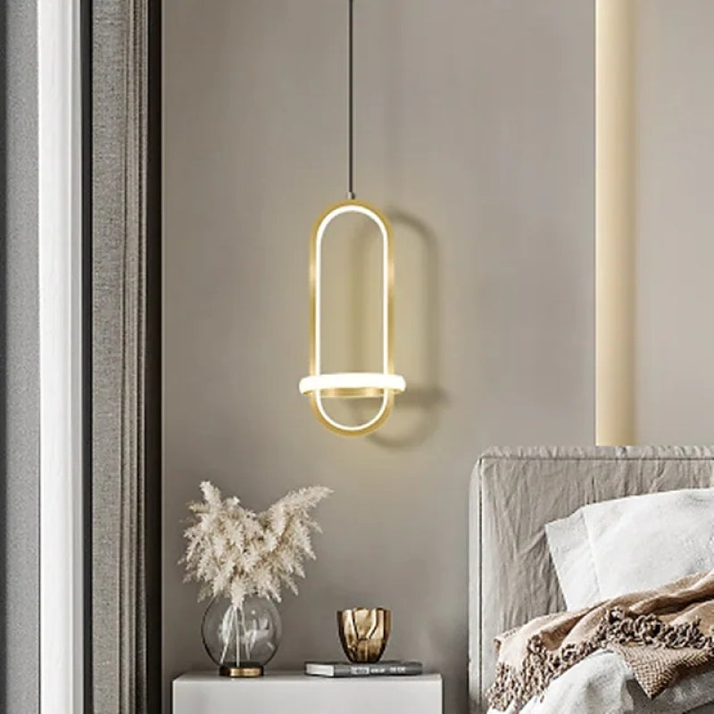 Nyla Moderne Design Minimalistische Hanglamp Voor Slaapkamer Metaal