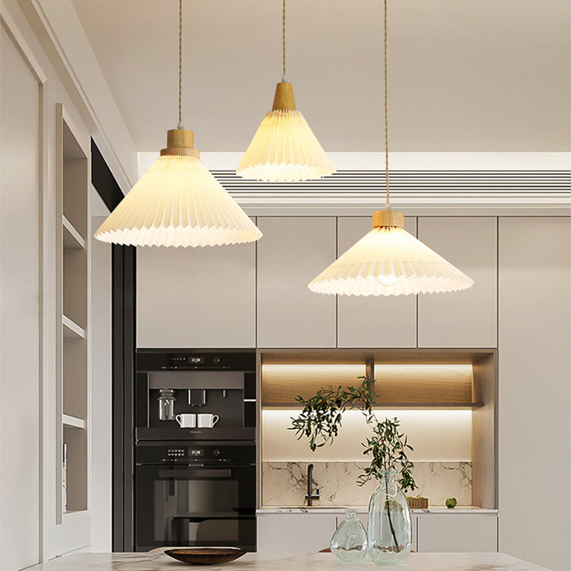 Ozawa Vintage LED Hanglampen Hout Metaal Slaapkamer Eetkamer