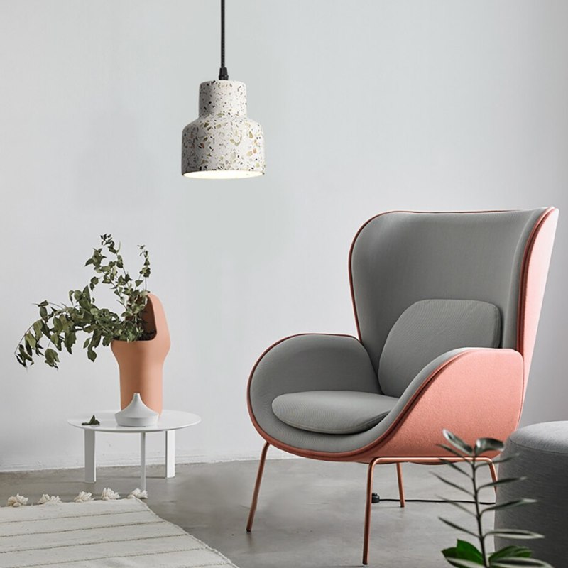 Nazifa Ronde Design LED Hanglampen Metaal Steen Keuken Eetkamer