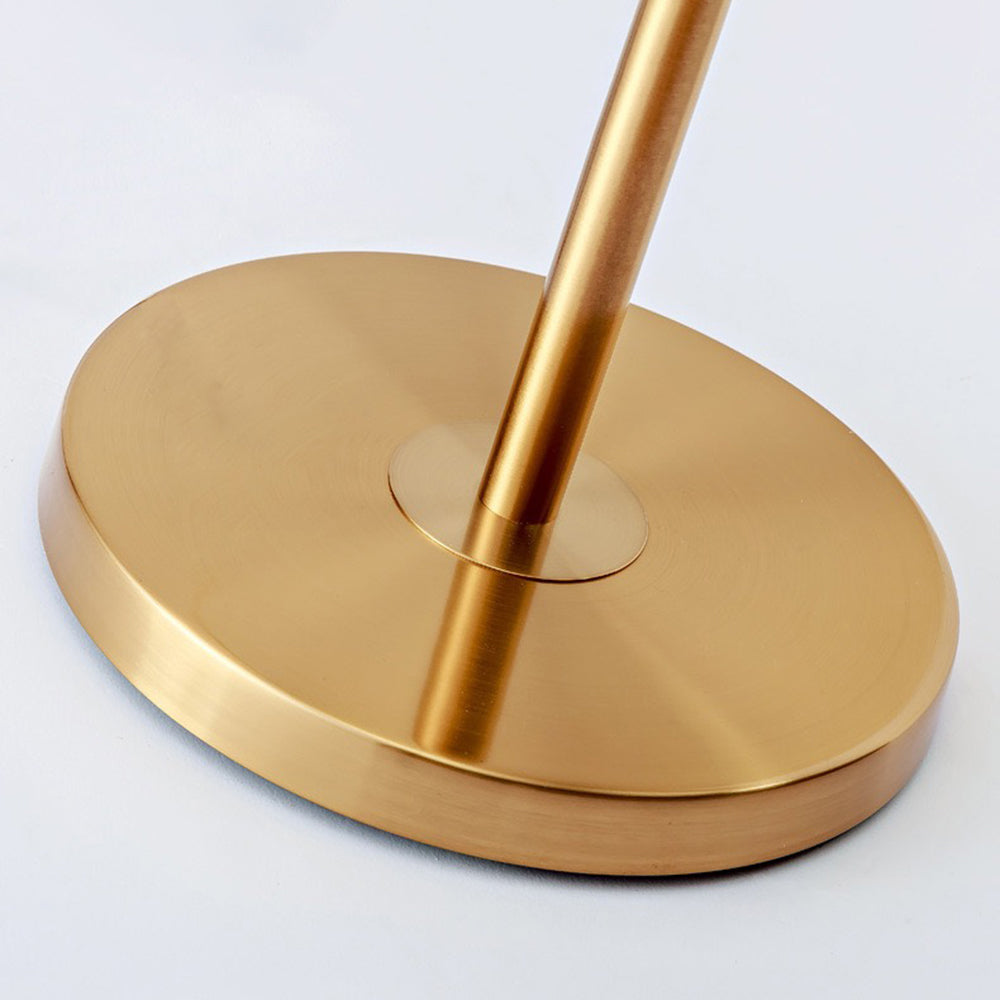 Valentina Moderne Gebogen Vloerlamp Goud Metaal Woonkamer Slaapkamer